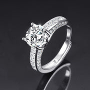 Ring Opening Adjustable One Carat Mosan Drill – Home & Living Gifts — 3