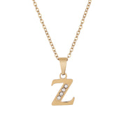 Diamond Necklace With English Letters – Jewelry Gift Ideas — 8