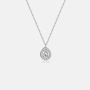 925 Sterling Silver Micro-inlaid Pear-shaped – Jewelry Gift Ideas — 6