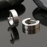 Simple Electroplated Stainless Steel Earrings – Thoughtful Gifts — 1