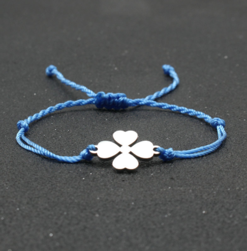 Stainless Steel Love Bracelet Handwoven Simple – Jewelry Gift Ideas — 1