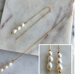 Real Gold Earline Natural Freshwater Pearl – Special Occasion Gifts — 2