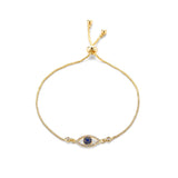 Fashion Copper Inlaid Zircon Eye Bracelet – Jewelry Gift Ideas — 3