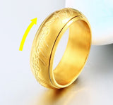 Stainless Steel Vacuum Electroplated Ring For Men – Gifts for Him — 7