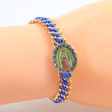 Virgin Mary Woven Bracelet Gift Carrying Strap – Jewelry Gift Ideas — 3