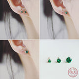 Mini Japanese And Korean Small Round Four-Claw Stud – Meaningful Gifts — 3