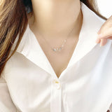 Sterling Silver Necklace Female Niche Design – Jewelry Gift Ideas — 2