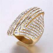 Women's Clay Full Diamond Ring Titanium Steel – Gifts for Her — 2