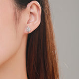 European And American Elegant Full Diamond Plant Earrings – Gift Ideas — 1