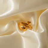 Etta Gold Serpent Ring – Holiday Gift Ideas — 1