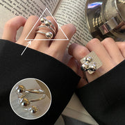 Women's Korean-style Retro Exaggerated Geometry Ring – Stylish Gifts — 2