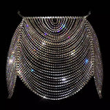 Shiny Multilayer Rhinestone Body Chain Nightclub – Stylish Gifts — 11