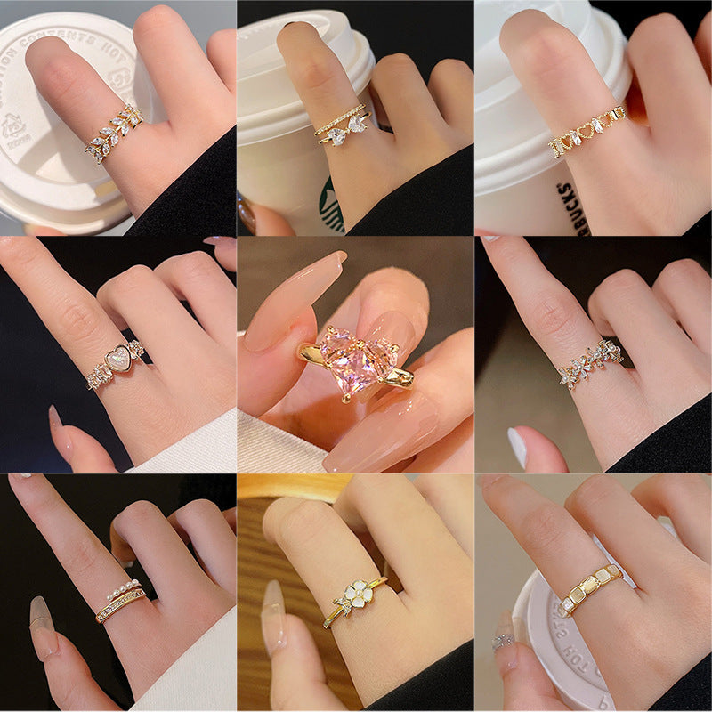 Light Luxury And High Sense Pearl Ring – Birthday Gifts — 1