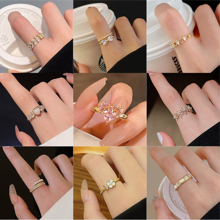 Light Luxury And High Sense Pearl Ring – Birthday Gifts — 1