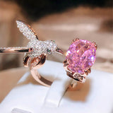 Women's Fashion Saint Mary's Hummingbird Ring – Stylish Gifts — 5