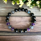 Versatile Obsidian 8mm Beaded Bracelet – Jewelry Gift Ideas — 4