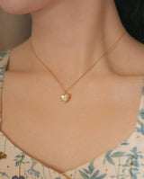 Be Mine French Vintage Fritillary Heart Gold – Jewelry Gift Ideas — 4