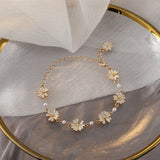 Sweet Daisies Flower Necklace Bracelet Design – Jewelry Gift Ideas — 9