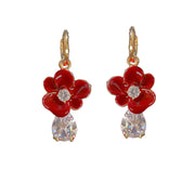 Fashion Flower Zircon Elegant Retro Earrings – Stylish Gifts — 3