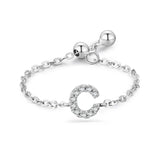 Letter Chain Ring Female Fashion Niche Design Love – Stylish Gifts — 19