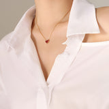 French Ins Affordable Luxury Style Heart Clavicle – Stylish Gifts — 3