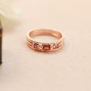 Sterling Silver Fashion OL Ring Female Double Color – Stylish Gifts — 2