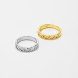 Triangle Design Ring Female Simple – Gifts for Her — 1
