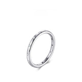 Sterling Silver Simple Couple Popular Fine Ring – Gifts for Couples — 2