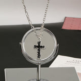 Vintage Cross Pendant Necklace For Women – Jewelry Gift Ideas — 3