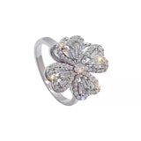 European And American Rotating Clover Ring Female Ins – Stylish Gifts — 5