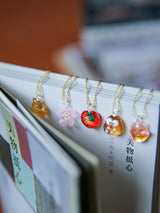 Handmade Zodiac Pendant Peach Blossom Necklace – Jewelry Gift Ideas — 15