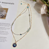 Two Stacked Necklaces With Natural Crystals – Jewelry Gift Ideas — 4