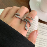 Snake Retro Exaggerated Personalized European – Stylish Gifts — 4