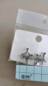 Heart-shaped Zircon Earrings Simple Ins Cold Style – Stylish Gifts — 2