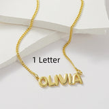 Personalized 3D Bubble Name Necklace – Jewelry Gift Ideas — 16