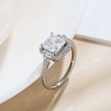Hot Fashion Ladies Zircon Ring Silver Plated – Stylish Gifts — 3