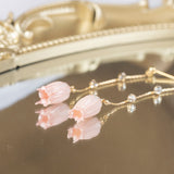 Sweet Long Earrings Zircon French Niche Immortal – Everyday Gifts — 3