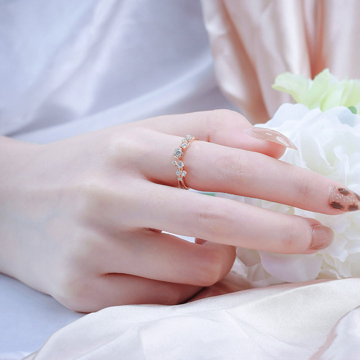 Japanese And Korean Style Versatile OL Ring Sterling – Stylish Gifts — 1