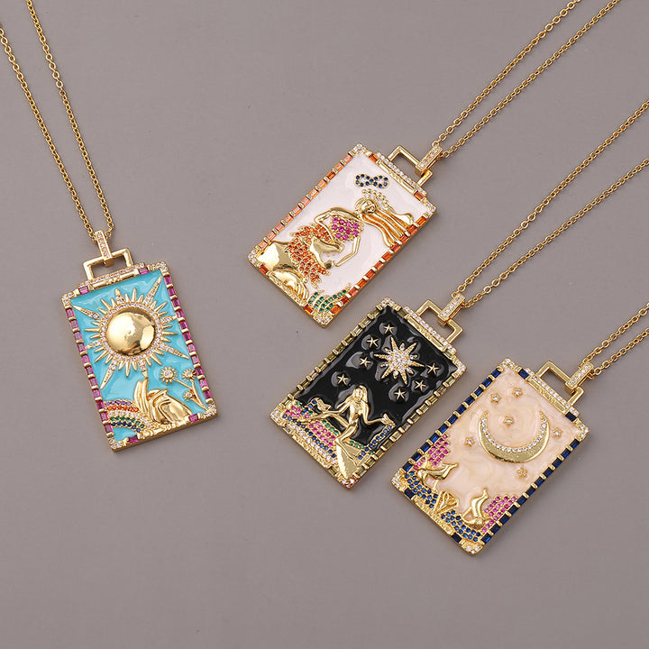 European And American Hip Hop Jewelry Copper Drip – Jewelry Gift Ideas — 1