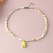 Macaron Color Jelly Bear Necklace Personality – Jewelry Gift Ideas — 2