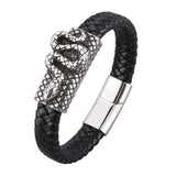 Titanium Steel Leather Rope Simple Bracelet – Jewelry Gift Ideas — 5