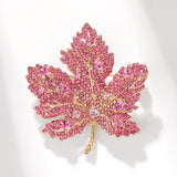 Fashionable And Elegant Blue Gradient Maple Leaf – Jewelry Gift Ideas — 5