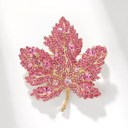 Fashionable And Elegant Blue Gradient Maple Leaf – Jewelry Gift Ideas — 5