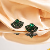 Vintage Electroplated Zircon Earrings Light Luxury – Surprise Gifts — 4