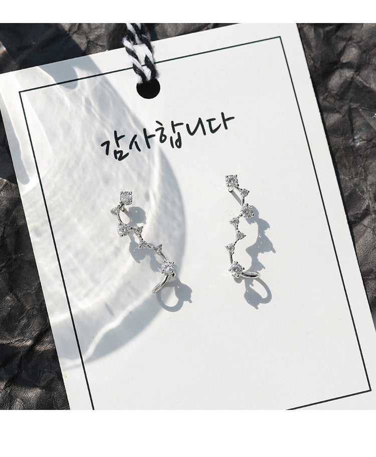 Temperament Star Sterling Silver Women's Earrings – Gifts for Her — 1