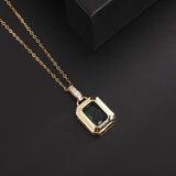 RETRO Geometric Color Zircon Necklace – Jewelry Gift Ideas — 2