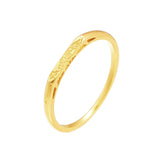 S925 Silver Hollow Print Ring Simple – Meaningful Gifts — 5