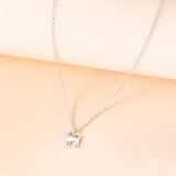 Stainless Steel Doberman Necklace Cute Animal Pet – Jewelry Gift Ideas — 5