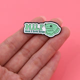Frog Quotation Brooch Cartoon Golden M Badge – Jewelry Gift Ideas — 10