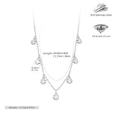 Simple Zircon Inlaid Temperament Necklace – Jewelry Gift Ideas — 4